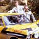 Walter Rohrl con l'Opel Ascona nel 1974
