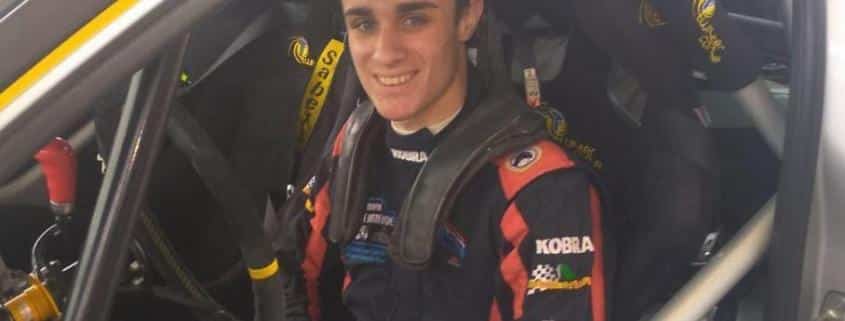 Gabriel Di Pietro al debutto nei rally in circuito