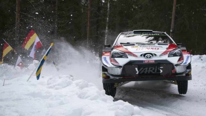 Jari-Matti Latvala con la Toyota Yaris WRC Plus