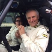 Elio Becchetti e Maura Saetti con la Peugeot 106