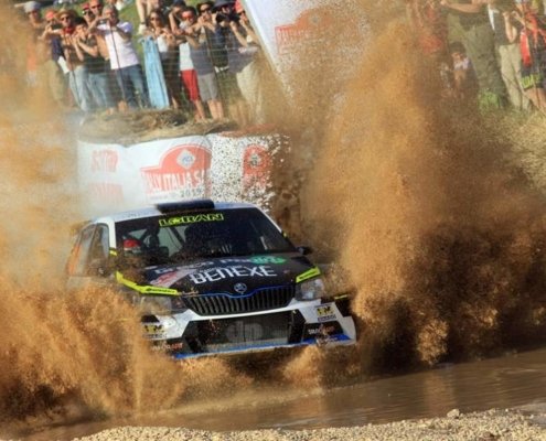 Giandomenico Basso è formidabile nel Rally Italia Sardegna 2019