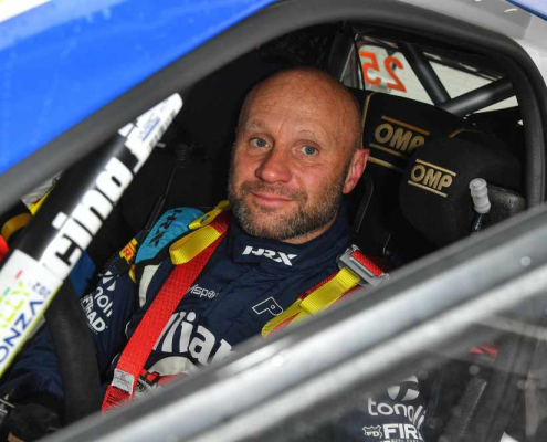 enrico brazzoli manuel fenoli, skoda fabia evo #25