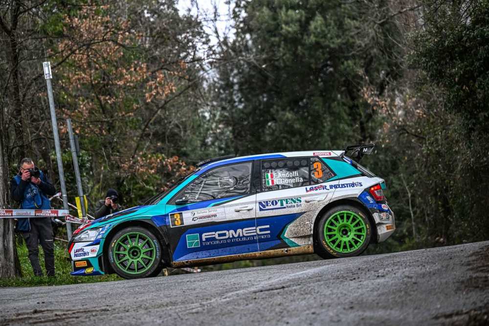 fabio andolfi nicolo gonella, skoda fabia r5 #3