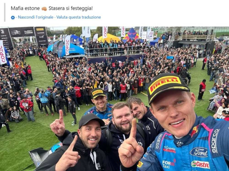 Ott Tanak mafia estone