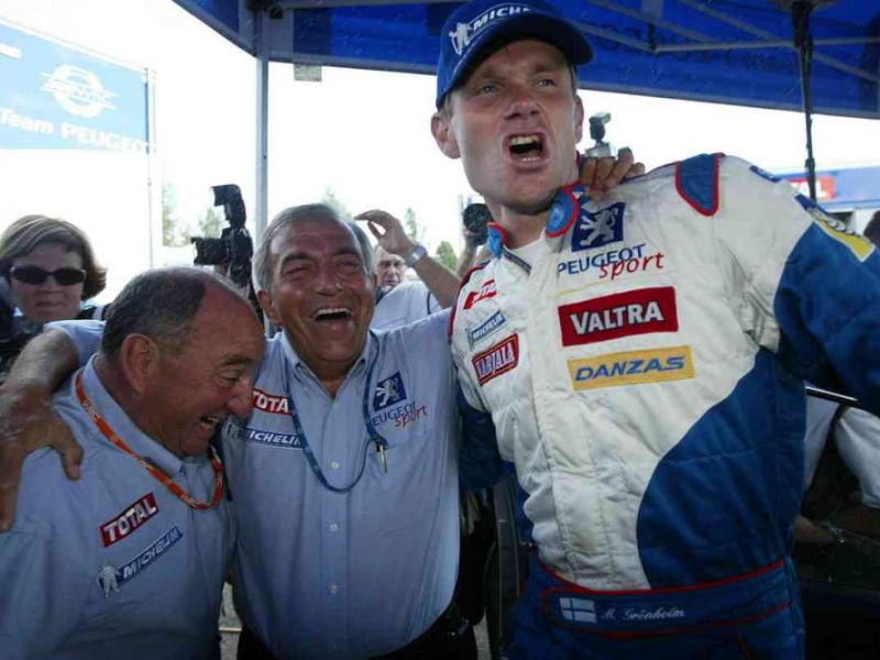 Nicolas Provera e Marcus Gronholm