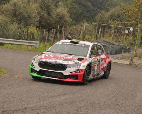 Araldo-Boero, vincitorie del Rally Valle Arroscia 2024