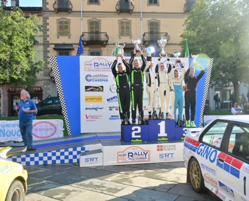 Podio Rally valli Cuneesi