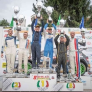 Il podio dell’edizione 2024 del Rally di Castiglione Il podio dell'edizione 2024 del Rally di Castiglione