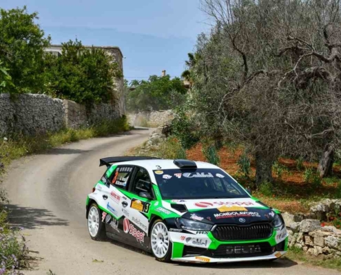 Giuseppe Testa in gara al Salento
