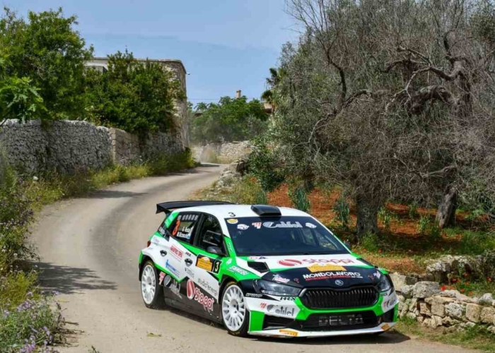 Giuseppe Testa in gara al Salento