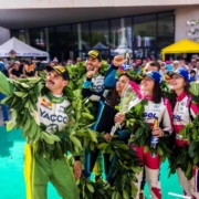 Il podio del Rallye Terre de Lozère 2026