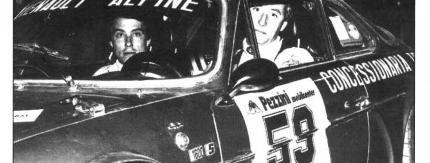 Giovanni Trinca Colonel, i rally a Sondrio e il ''suo'' Coppa