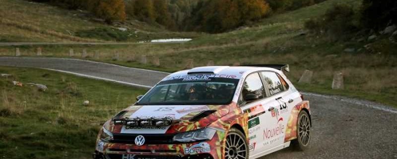 Andrea Crugnola impegnato al Rally Due Valli