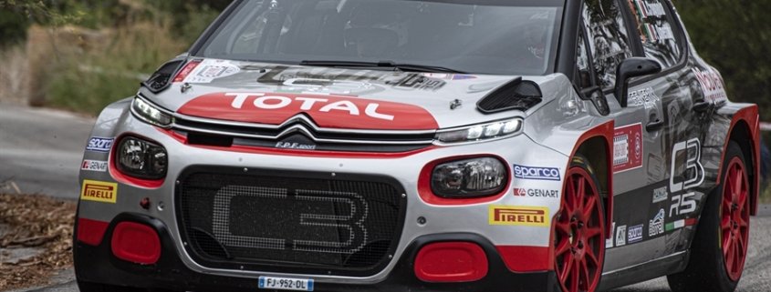 Andrea Crugnola vince il Rally Targa Florio in versione smart