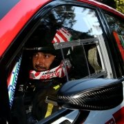 Andrea Nucita al Rally San Martino di Castrozza 2020 Andrea Nucita nell'abitacolo