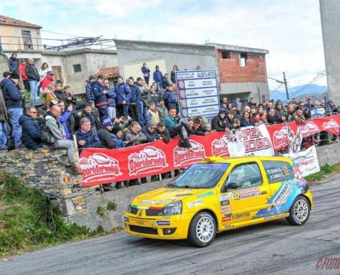 Annovi-Lamura nel Campionato Rally Liguria 2020