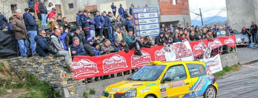 Annovi-Lamura nel Campionato Rally Liguria 2020