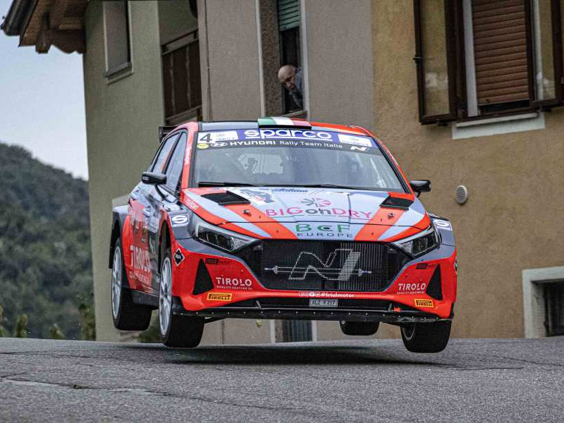 Basso-Granai Hyundai i20 N Rally2 1000 Miglia 9