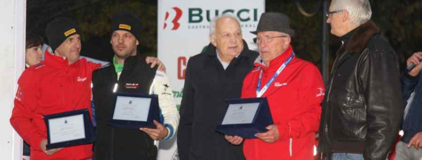 Da sinistra Michele Tedaldi, Andrea Galeazzi, il sindaco di Tizzano Bodria e Loris Mercadanti, foto Diessephoto
