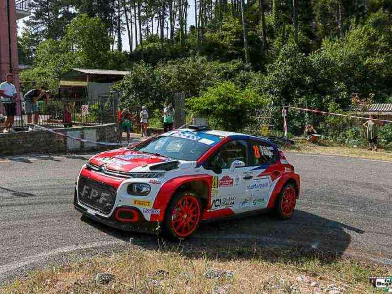 Damiano De Tommaso, Rally di Roma 2021