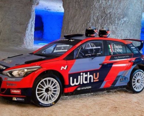 La Hyundai i20 R5 di Umberto Scandola