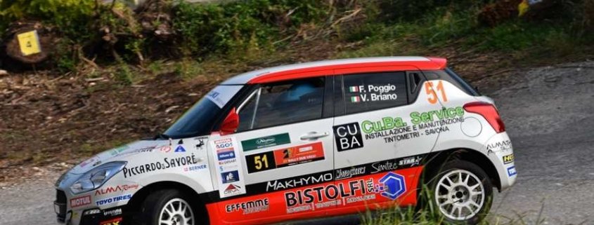 Fabio Poggio al Rally Due Valli 2019