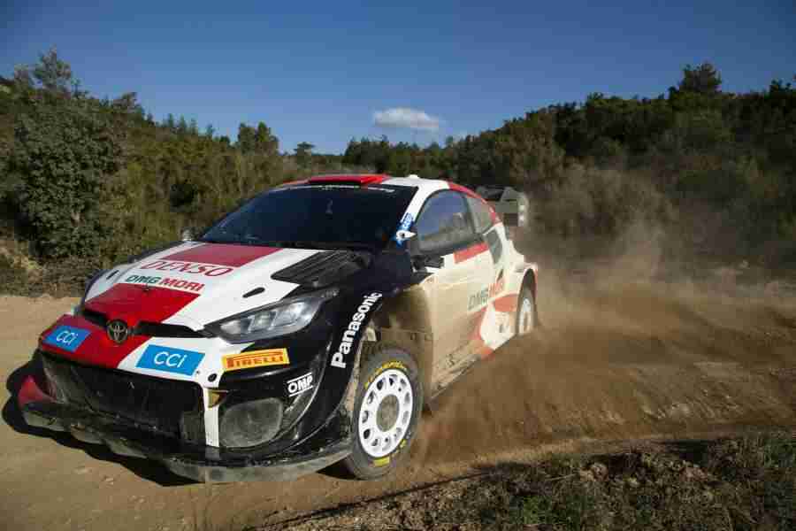 Toyota Yaris Rally1 test