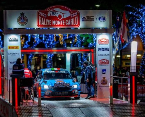Alessandro Gino pronto per il Rally di MonteCarlo