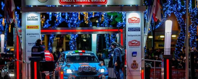 Alessandro Gino pronto per il Rally di MonteCarlo