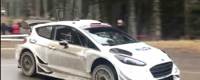 La Ford Fiesta WRC Plus in test