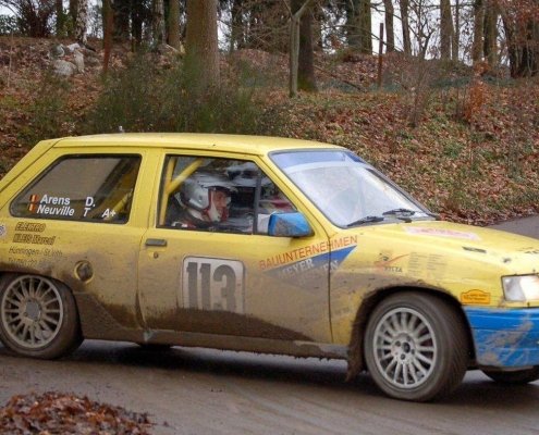 La prima auto di Thierry Neuville? La Opel Corsa gialla