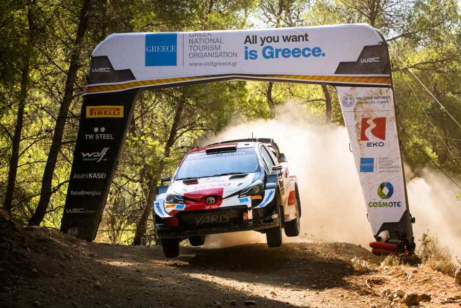 In 70 all’Acropoli con un plateau da record di Rally1