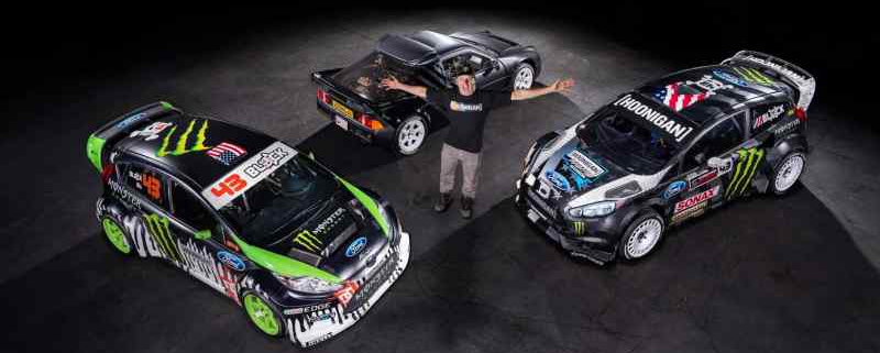 Tutto sulle tre auto di Ken Block in vendita