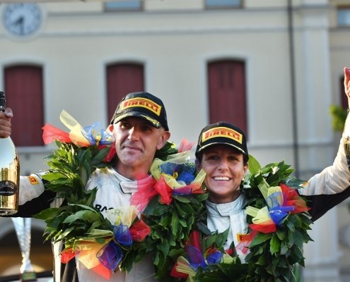 Luca Pedersoli e Anna Tomasi