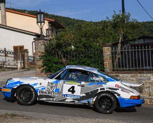 Lucio Da Zanche, rally Alpi Orientali Historic 2020