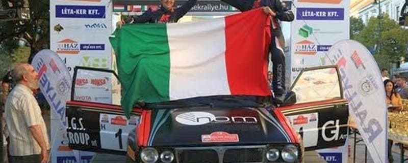 Lucky-Pons sono campioni europei rally storici 2019