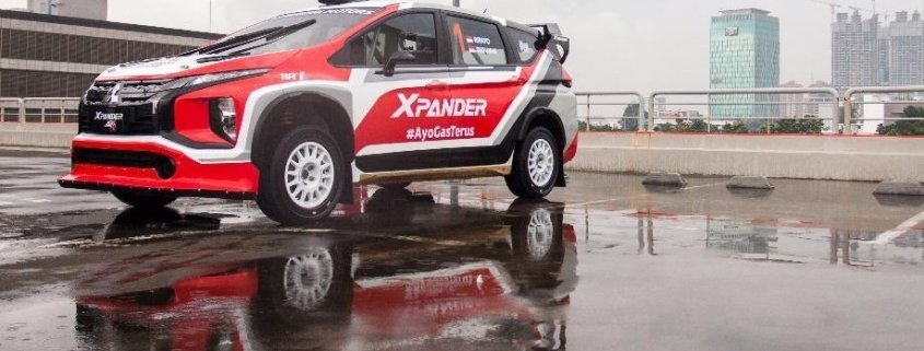 Xpander AP4, il primo minivan da rally by Mitsubishi
