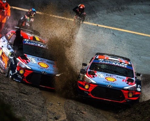 Aci Rally Monza: l'errore che causa il ritiro di Neuville (VIDEO)