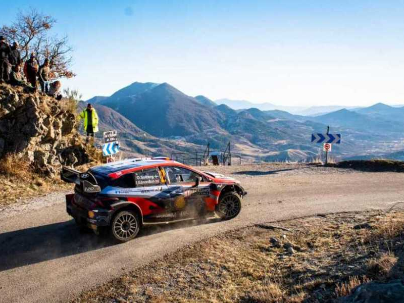 Oliver Solberg, rally MonteCarlo 2022