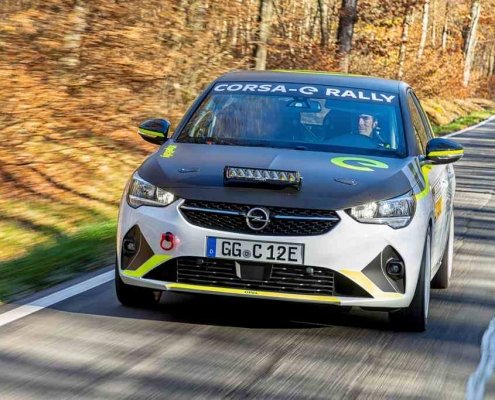 Opel Corsa e-Rally: pronta la prima auto da rally elettrica