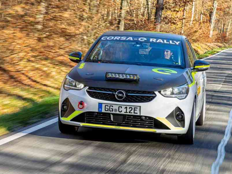 Opel Corsa e-Rally: pronta la prima auto da rally elettrica