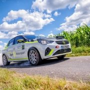 La Opel testa la Corsa e-Rally per il monomarca