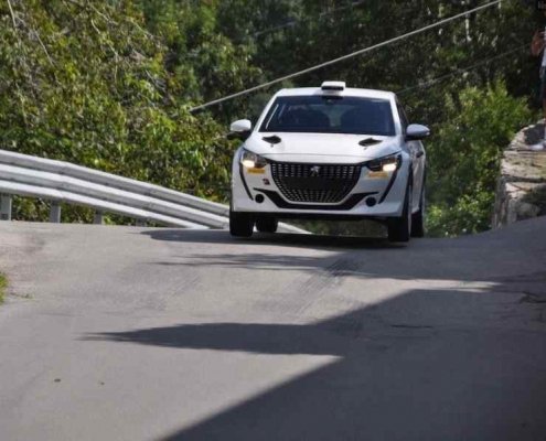 Al Ciocco debutta la Peugeot 208 Rally4 con Ucci-Ussi