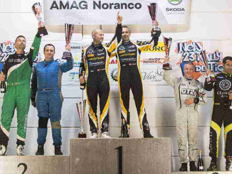 Podio Rally del Ticino 2021
