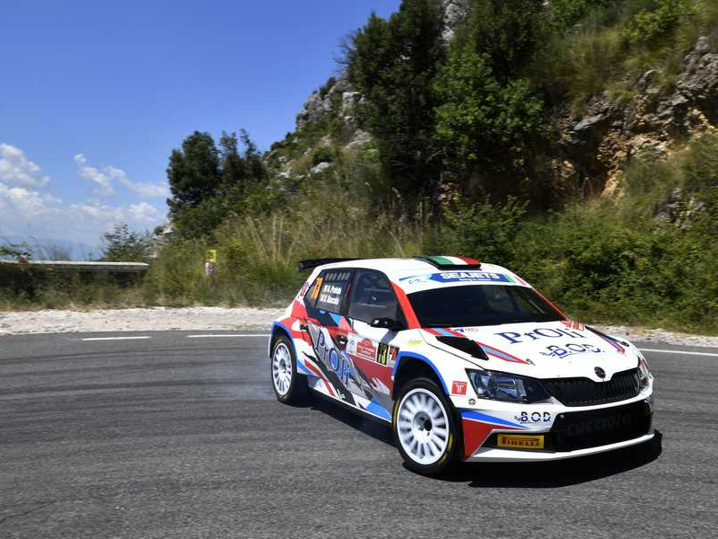 Alessio Profeta-Sergio Raccuia, Skoda Fabia R5 #73