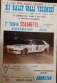 Il 26 agosto 1979 parte il primo Rally Valli Vesimesi