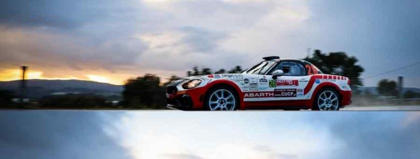 Abarth Rally Cup: Gobbin-Cervi dall'Italia al podio in Portogallo