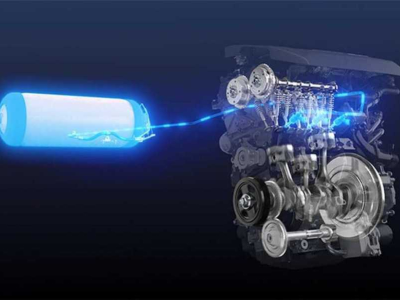 Schema motore Toyota ad idrogeno