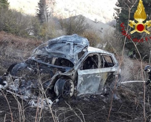 Trofeo Aci Como: a fuoco la Skoda Fabia HK Racing