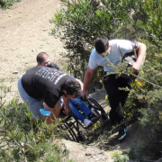 Tifoso paraplegico di Hyundai in Portogallo Tifoso paraplegico di Hyundai in Portogallo